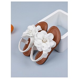 GORGLITTER Girls Flower Sandals Strappy Cute Open