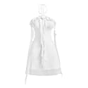 GORGLITTER Women39s Halter Strapless Club Y2K Cocktail
