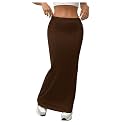 GORGLITTER Women39s Trendy Pencil Long Maxi Skirts