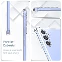 Gorilion Bumper Case Clear Flexible Back Cover for [ Samsung Galaxy A34 5G ] - Transparent
