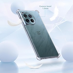 gorilion for  oneplus 12 5g  bumper case back cover clear thin soft case for  oneplus 12 5g  - transparent