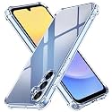 Gorilion Bumper Case Clear Flexible Back Cover for [ Samsung Galaxy A16 5G ] - Transparent