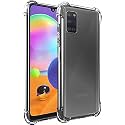 Gorilion for Samsung Galaxy A31 (Bumper Case) Back Cover Clear Thin Soft Case for Samsung Galaxy A31 - Transparent