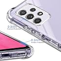 Gorilion for [ Samsung Galaxy A33 5G ] (Bumper Case) Back Cover Clear Thin Soft Case for [ Samsung Galaxy A33 5G ] - Transparent