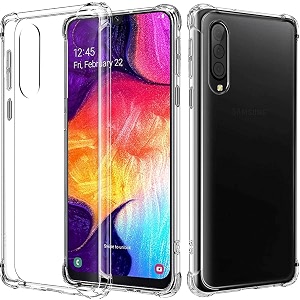 gorilion for samsung galaxy a50  a30s  a50s bumper case back cover clear thin soft case for samsung galaxy a50  a30s  a50s - transparent
