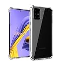 Gorilion for Samsung Galaxy A51 (Bumper Case) Back Cover Clear Thin Soft Case for Samsung Galaxy A51 - Transparent
