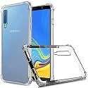 Gorilion for Samsung Galaxy A7 2018 (Bumper Case) Back Cover Clear Thin Soft Case for Samsung Galaxy A7 2018 - Transparent