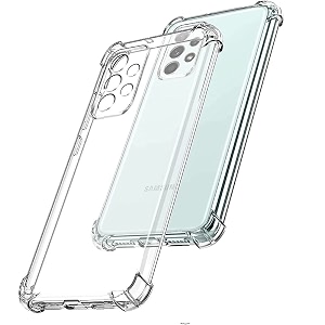 gorilion for  samsung galaxy a73 5g  bumper case back cover clear thin soft case for  samsung galaxy a73 5g  - transparent