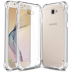 gorilion for samsung galaxy j7 primeon nxt bumper case back cover clear thin soft case for samsung galaxy j7 primeon nxt - transparent
