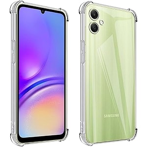 gorilion for  samsung galaxy m05  a05  f05  bumper case back cover clear thin soft case for  samsung galaxy m05  a05  f05  - transparent