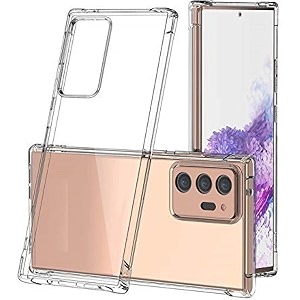gorilion for samsung galaxy note 20 bumper case back cover clear thin soft case for samsung galaxy note 20 - transparent