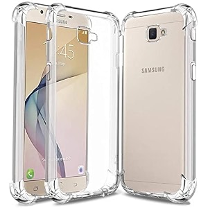 gorilion for samsung galaxy on nxt  j7 prime bumper case back cover clear thin soft case for samsung galaxy on nxt  j7 prime - transparent