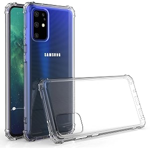 gorilion for samsung galaxy s20 plus 5g  s20 5g bumper case back cover clear thin soft case for samsung galaxy s20 plus 5g  s20 5g - transparent