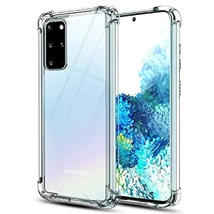 gorilion for samsung galaxy s20 ultra 5g bumper case back cover clear thin soft case for samsung galaxy s20 ultra 5g - transparent