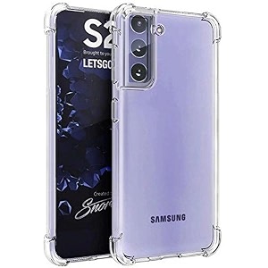gorilion for samsung galaxy s21 plus 5g  s21 5g bumper case back cover clear thin soft case for samsung galaxy s21 plus 5g  s21 5g - transparent