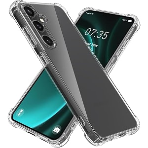 gorilion for  samsung galaxy s24 5g  bumper case back cover clear thin soft case for  samsung galaxy s24 5g  - transparent