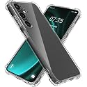 Gorilion for [ Samsung Galaxy S24 5G ] (Bumper Case) Back Cover Clear Thin Soft Case for [ Samsung Galaxy S24 5G ] - Transparent