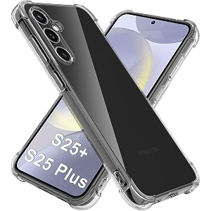 gorilion for  samsung galaxy s25 plus 5g  s25 5g  bumper case back cover clear thin soft case for  samsung galaxy s25 plus 5g  s25 5g  - transparent