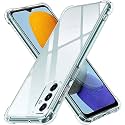 Gorilion Silicone For [Samsung Galaxy M14 5G] (Bumper Case) Back Cover Clear Thin Soft Case For [Samsung Galaxy M14 5G]-Transparent