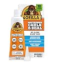 Gorilla 100% Silicone Caulk, Waterproof Sealant, 79ml Squeeze Tube (Pack of 1) - White -10 Years Mildew Resistant for Kitchen, Window, Bathroom, Sea, Door &amp; More