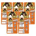Gorilla 8090001-5 100% Silicone Sealant (5 Pack), 2.8 oz, Clear