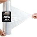 GORILLA GRIP Stretch Film Shrink Wrap for Moving, 1000'x24" Roll