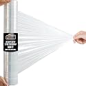 GORILLA GRIP Stretch Film Shrink Wrap for Moving, 500'x24" Roll