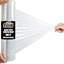 GORILLA GRIP Stretch Film Shrink Wrap for Moving, 500'x17" Roll