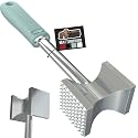 GORILLA GRIP Patented BPA-Free Dual-Sided Meat Tenderizer Mallet, Mint