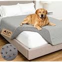 GORILLA GRIP® Waterproof Dog Blanket, Couch Cover for Dogs, 68x82 Gray