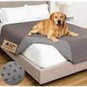 GORILLA GRIP® Waterproof Dog Blanket, Couch Cover for Dogs, 68x82 Charcoal
