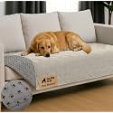 GORILLA GRIP® Waterproof Dog Blanket, Couch Cover for Dogs, 30x70 Taupe
