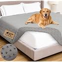 GORILLA GRIP® Waterproof Dog Blanket, Couch Cover for Dogs, 82x102 Gray