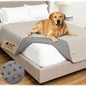 GORILLA GRIP® Waterproof Dog Blanket, Couch Cover for Dogs, 68x82 Taupe