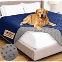 GORILLA GRIP® Waterproof Dog Blanket, Couch Cover for Dogs, 82x102 Navy