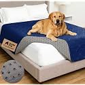 GORILLA GRIP® Waterproof Dog Blanket, Couch Cover for Dogs, 68x82 Navy