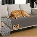 GORILLA GRIP® Waterproof Dog Blanket, Couch Cover for Dogs, 30x70 Charcoal