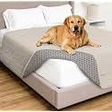 GORILLA GRIP® Waterproof Dog Blanket, Couch Cover for Dogs, 82x82 Taupe