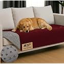 GORILLA GRIP® Waterproof Dog Blanket, Couch Cover for Dogs, 30x70 Burgundy