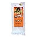 Gorilla Hot Glue Sticks, Clear Glue, Full Size 8" Long x 0.43" Diameter, 20 Count (Pack of 1) - Safe for All Temperatures with Extended Working Time, Pack of 16