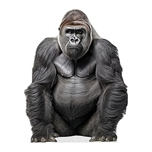 Gorilla - Life Size Cardboard Cutout Standup