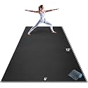 Gorilla Mats Extra Large Yoga Mat - 9x6/12x6/15x6 ft - 8mm Exercise Mat