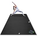 Gorilla Mats Extra Large Yoga Mat - 9x6/12x6/15x6 ft - 8mm Exercise Mat
