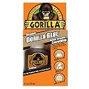 Gorilla Original Gorilla Glue, Waterproof Polyurethane Glue, 2 Ounce Bottle, Brown, (Pack of 1)