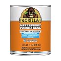 Gorilla Patch &amp; Seal Liquid Rubber Waterproof Sealant, White, 32 oz