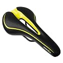 GORIX Bike Saddle Seat Comfortable Cushion with Rail Mountain Road Bicycle for Men and Women (GX-C19)