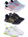 Gorofy Gorofy Sport Shoe LaceUp Lightweight Multicolour