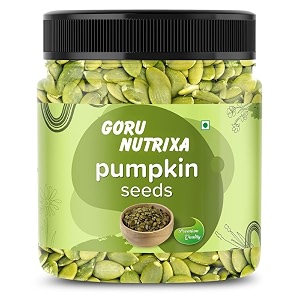 goru nutrixa 100 natural pumpkin seeds 250gram  raw pepitas seed for eating  immunity booster and protein rich  healthy diet snacks  weight management
