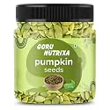 GORU NUTRIXA 100% Natural Pumpkin Seeds 250Gram | Raw Pepitas Seed for Eating | Immunity Booster and Protein Rich | Healthy Diet Snacks | Weight Management