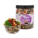 GORU NUTRIXA Healthy Nutmix Trail Mix 500GM | Mixed Dry Fruits Panchmeva | Apricot, Sunflower, Pumpkin Seeds, Almond, Cashews, Mix Fruits, Dates, Black &amp; Green Raisins